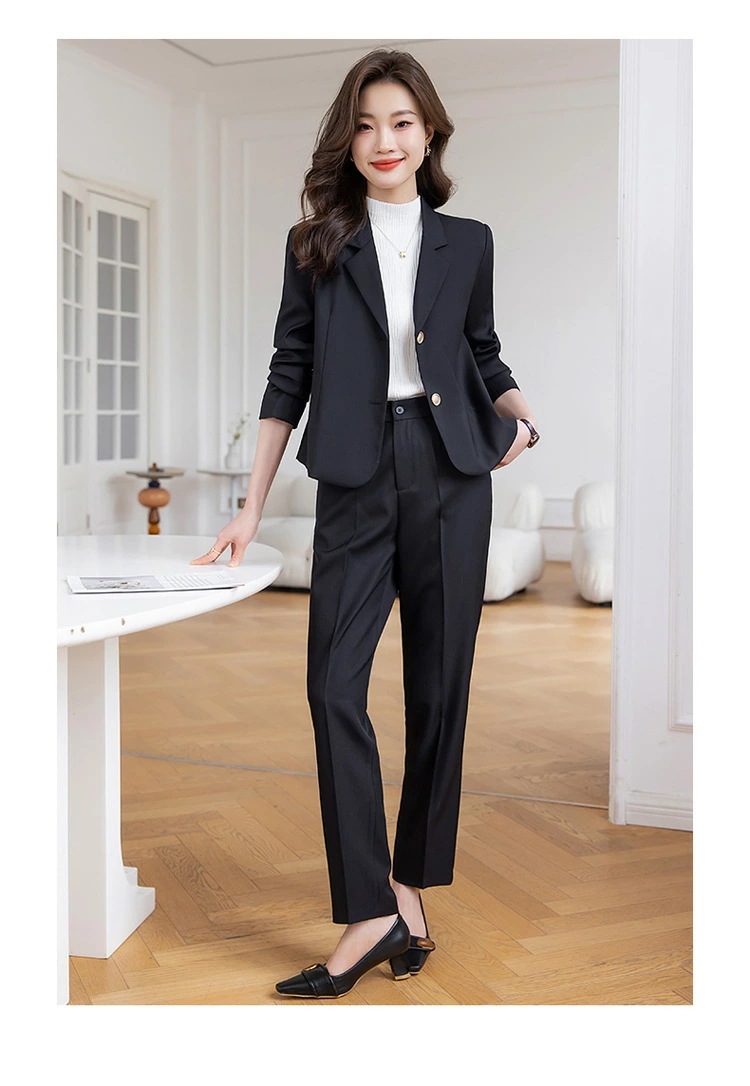 西装 外套 女 春秋 ピンク カジュアル 新作 レディース コーディネート