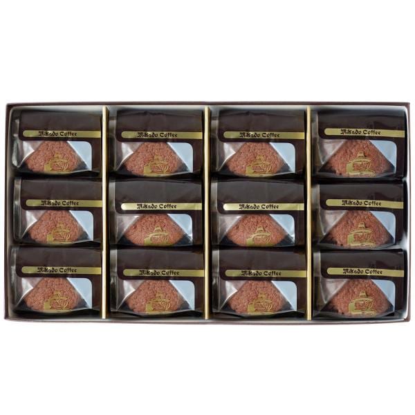 東京「ミカド珈琲」トリュフショコラケーキ 12個 4,536円