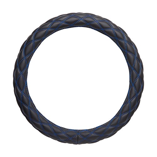 色：マットブラック×ブルー サイズ：LM(40.5~41.5cm) 雅(ミヤビ) 極太ハンドルカバー