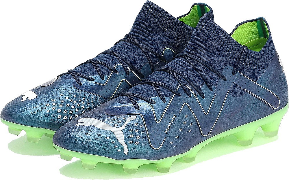 プーマ 107362-03-260 サッカースパイク　固定式(HG/AG)フューチャープロ（ペルシアンブルー/プーマホワイト/プログリーン・サイズ：26.0cm） PJ10736203260