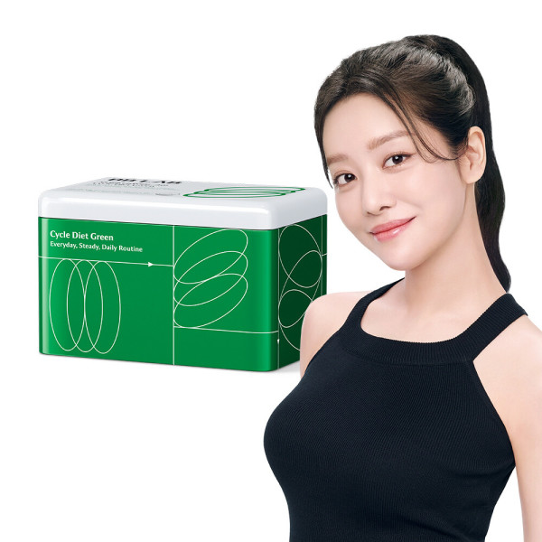 サイクルダイエット グリーン 1通（4週間分） チャジュヨン ダイエット カテキン アルテジオメガ3ビタミン 体脂肪減少 血行健康