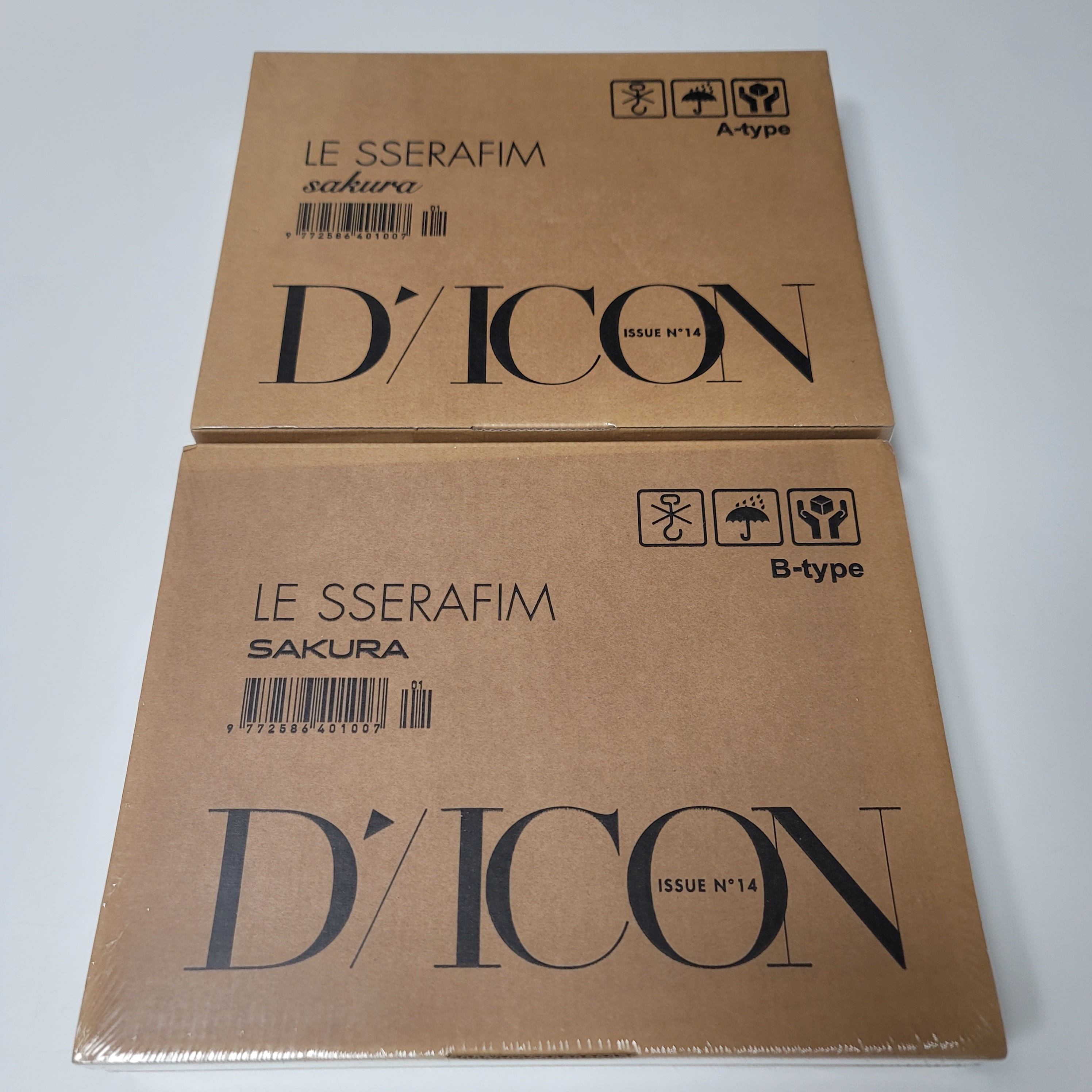 [未開封新品] DICON ISSUE N14 LE SSERAFIM PURENESS : SAKURA A-type / B-type