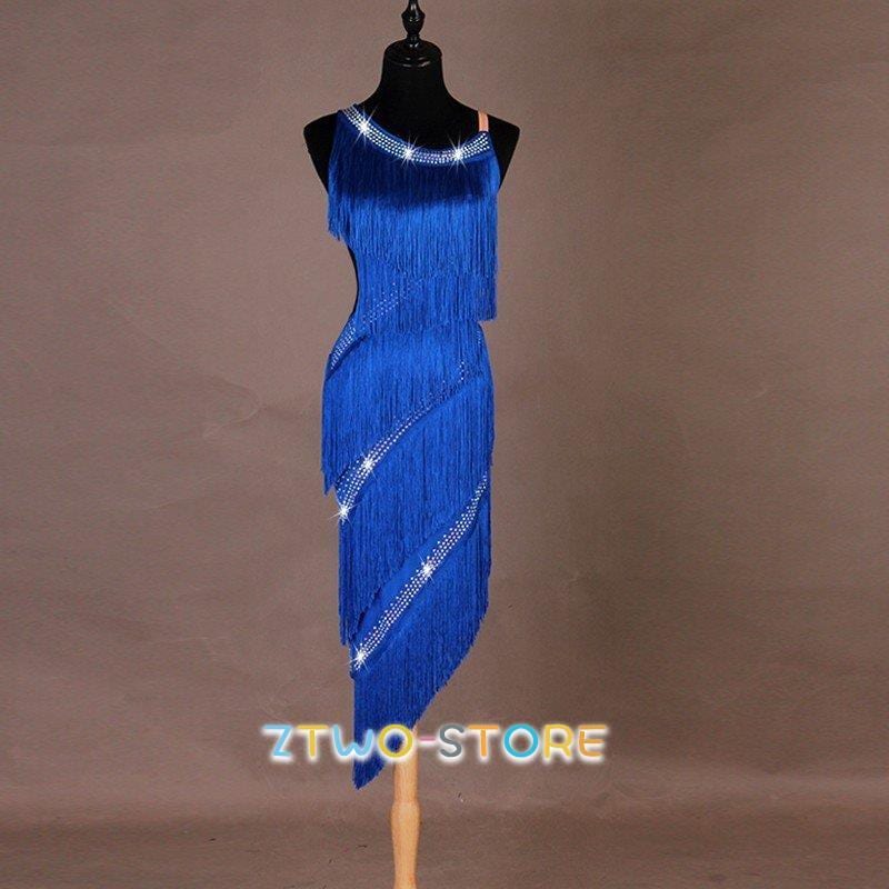 新品　社交ダンスドレス ラテンダンス衣装 発表会用ドレス ラテンドレス ワルツ ラテン系 ダンスドレス ワルツ専用演出用 ラテンワンピース 開場ドレス