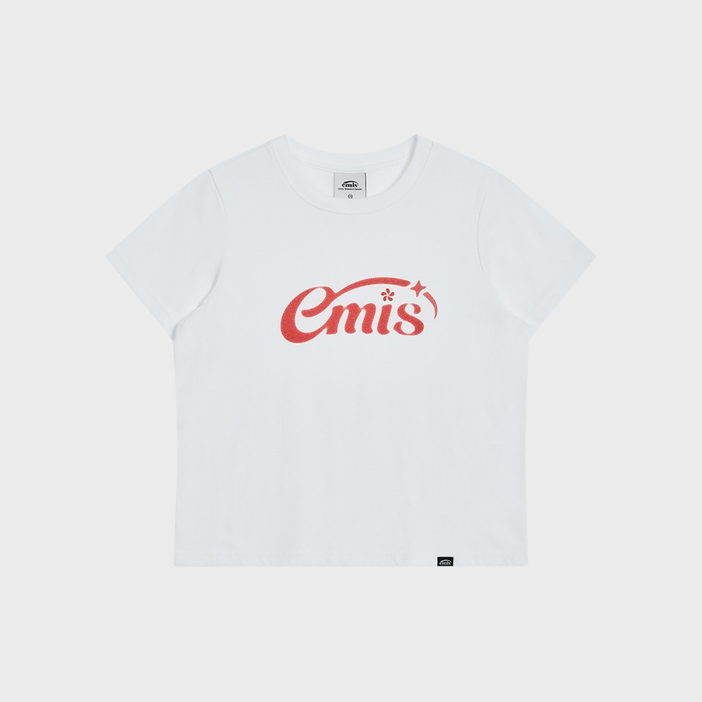 【W】HALO ロゴ Tシャツ ホワイト