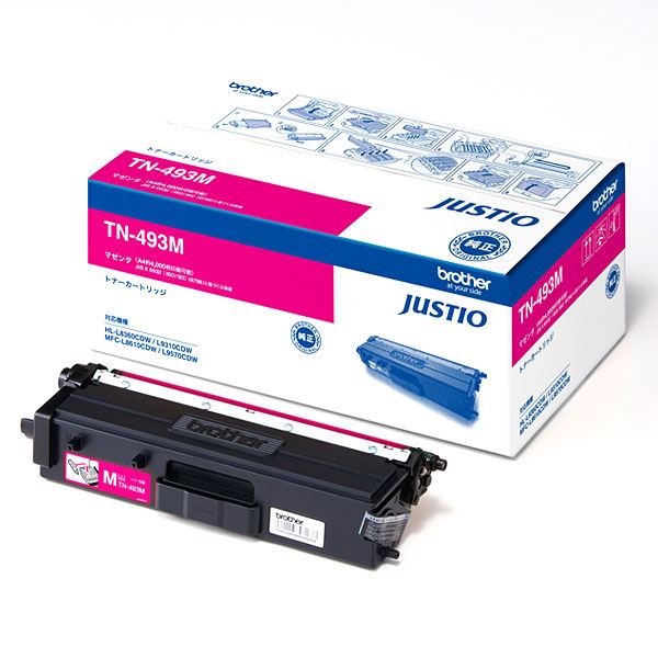 (純正品)BROTHER ブラザー トナーカートリッジ(TN-493M マゼンタ) 17,921円