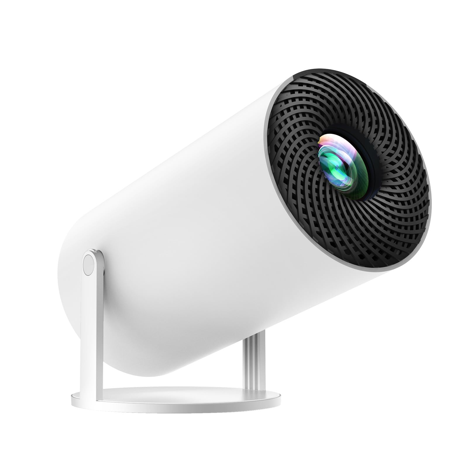 プロジェクター 小型【令和6年10月最新Android TV・電動フォーカス・270回転】JOWLURK 天井投影 家庭用 16000LM 4K対応 1080P 自動台形補正 Wi-Fi6 Blue