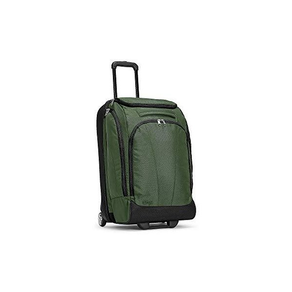 eBags Mother Lode 25 Inches Checked Rolling Duffel (Army Green) 並行輸入品