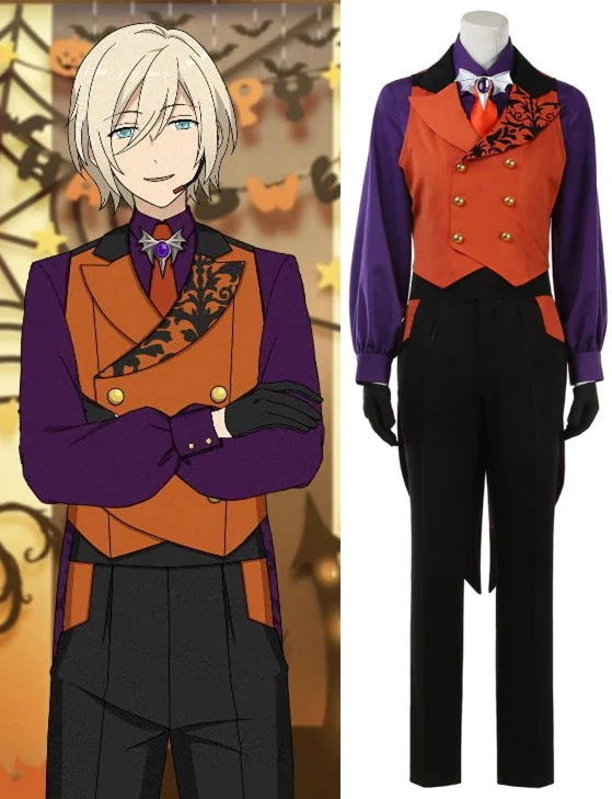 あんさんぶるスターズ あんスタ ハロウィンスペシャルのお仕事 I Witch You A Happy ハロウィン 通用服 コスプレ衣装 コスチューム 変装 仮装期間限定30％