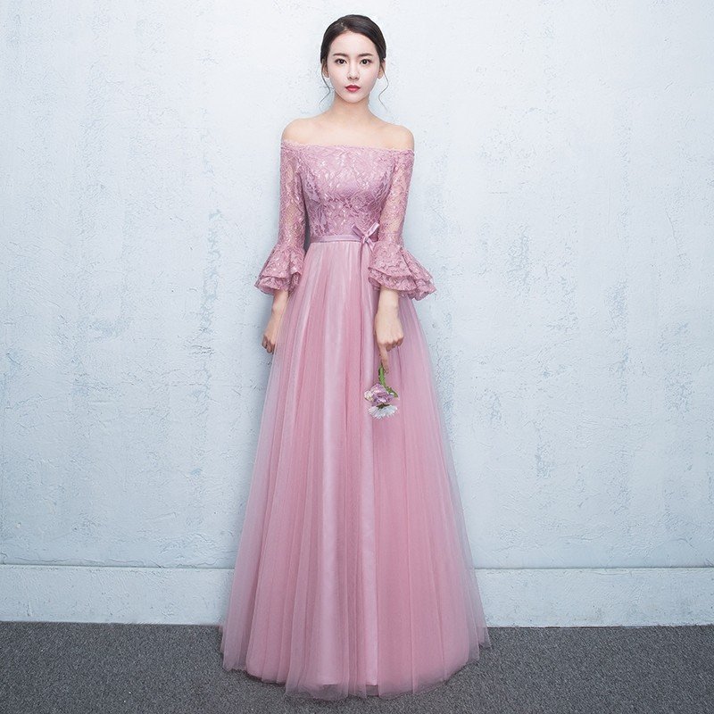 カラードレス ロングドレス 花嫁 aラインドレス 安い 演奏会 イブニングドレス 結婚式 ブライズメイドドレス 二次会 ドレス 発表会 フォーマル サッシュベルト 9,286円