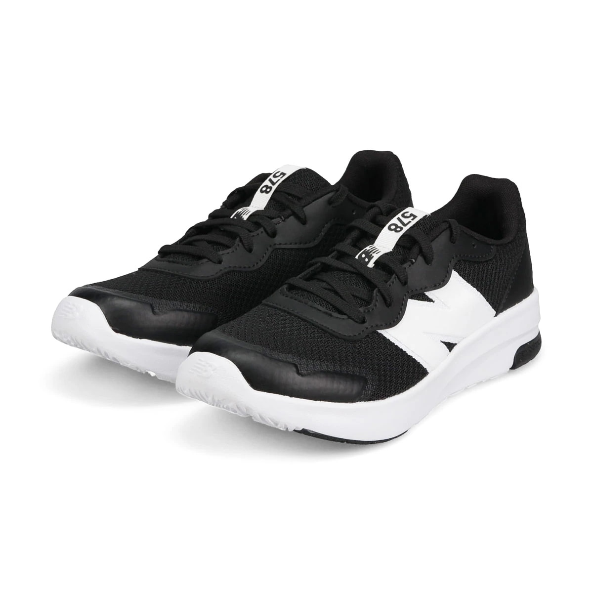 ランニングシューズ ジュニア 男の子 女の子 紐 軽量 軽い ローカット Dynasoft ダイナソフト 通学 シューレース スポーツ 靴 スニーカー GK578 v1 Lace BB BK WW