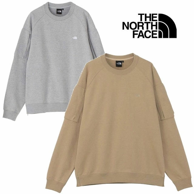 ザ・ノース・フェイス トップス メンズ CRスウェットクルー レディース トレーナー 長袖 服 赤ちゃん 抱っこ アパレル カジュアル ウェア 食品防汚 抗菌防臭 消臭 アウトドア NTM62410