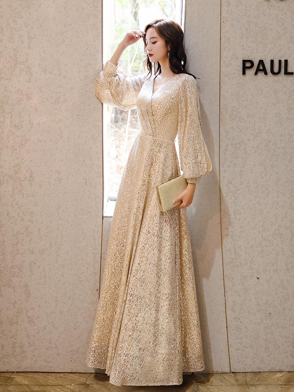 パーティードレス二次会 フォーマルドレス 演奏会 カラードレス 長袖 小きい ブライダルドレス 結婚式 花嫁 ロングドレス 可愛い イブニングドレス カクテルドレス 発表会 ウエディングドレス 披露宴