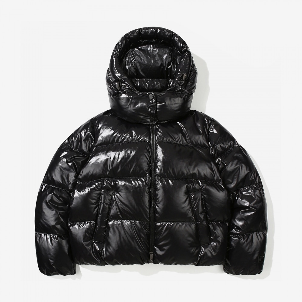 フィラ・ミラノ・フード付きダウン_FS2DJG4153F_BLK