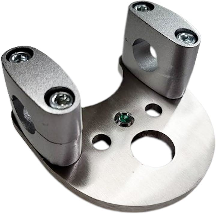 ハンドルポスト ホンダ用 バイク バーハンドル キット ニュートラル配線 付き スーパーカブ リトルカブ C50 C70 C90 固定 カスタム 社外品 汎用(シルバー) 5,725円