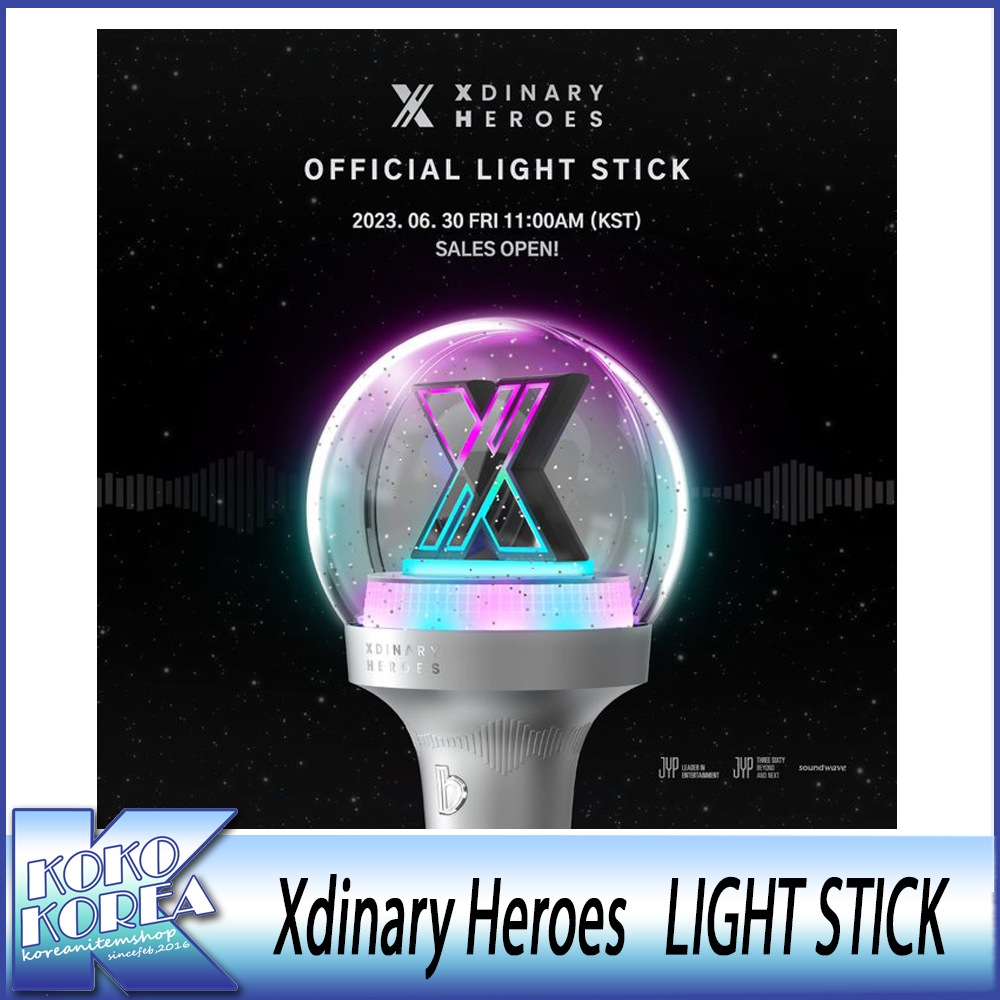 Xdinary Heroes ペンライト XDINARY HEROES [OVERTURE] ACRYLIC LIGHT STICK OFFICIAL MD