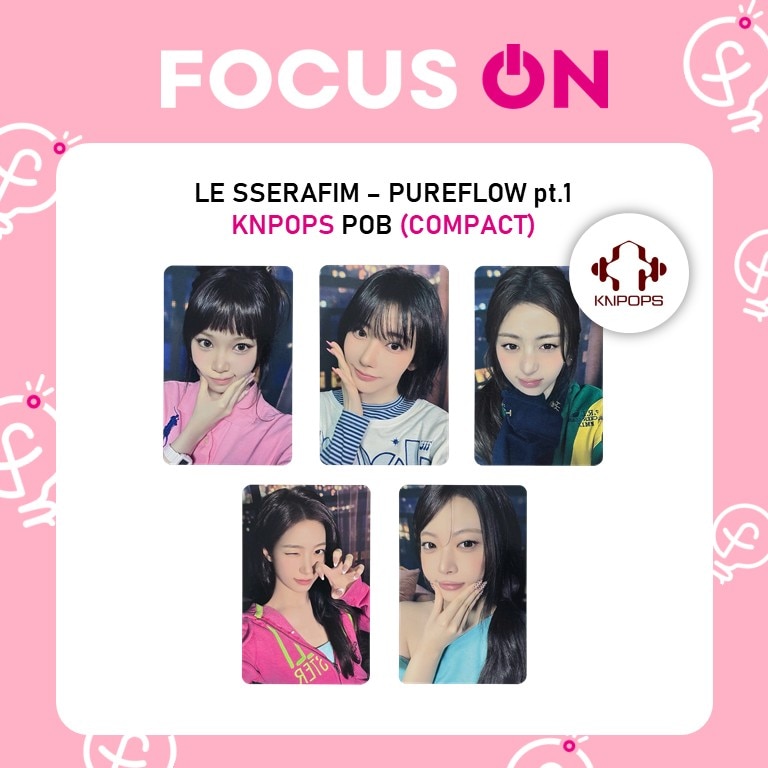 Qoo10] SOURCE MUSIC LE SSERAFIM PUREFLOW