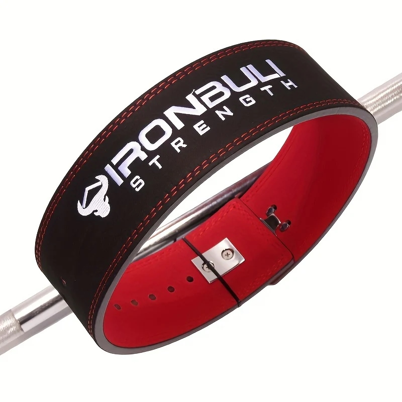 パワーリフティングフィットネスベルトスクワット＆ウェイトリフティング用のウエスト保護ベルトスポーツトレーニングギア【厚手】【MPSP24070206】