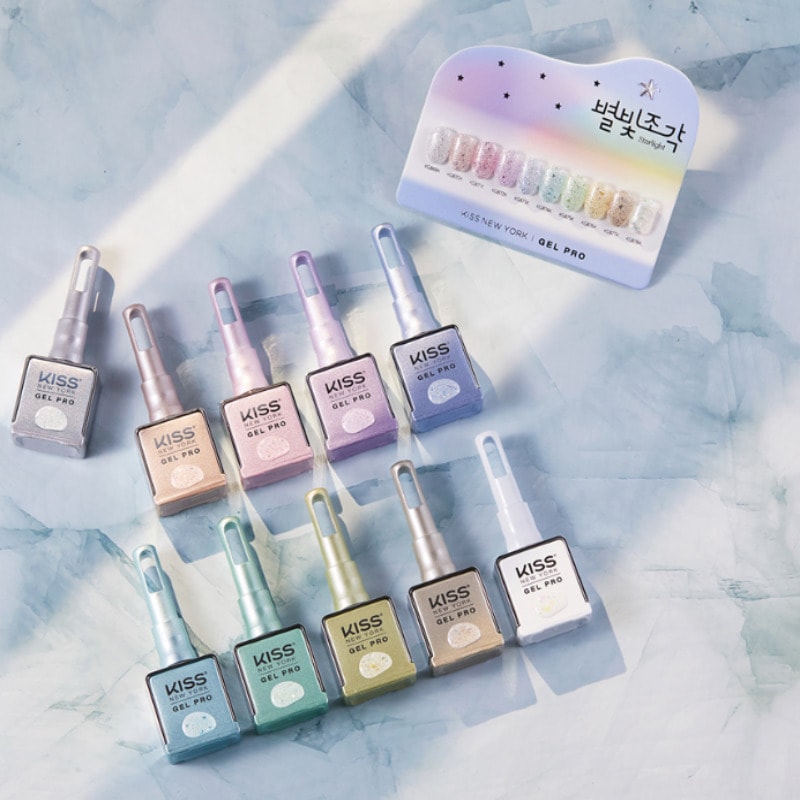 KISS NEWYORK / Starlight Sculpture Glitter Gel 10set