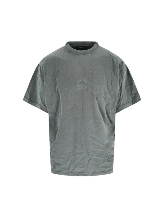 BALENCIAGA Men T-Shirts 850345 TTVH9 1220 Grey