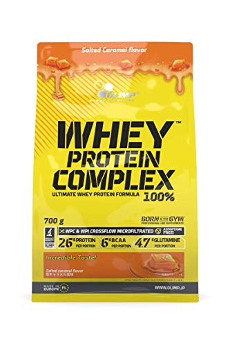 WPC WPI プロテイン ホエイプロテイン 塩キャラメル 【WPC & WPIブレンド】 オリンプホエイプロテイン コンプレックス 100% 塩キャラメル700g