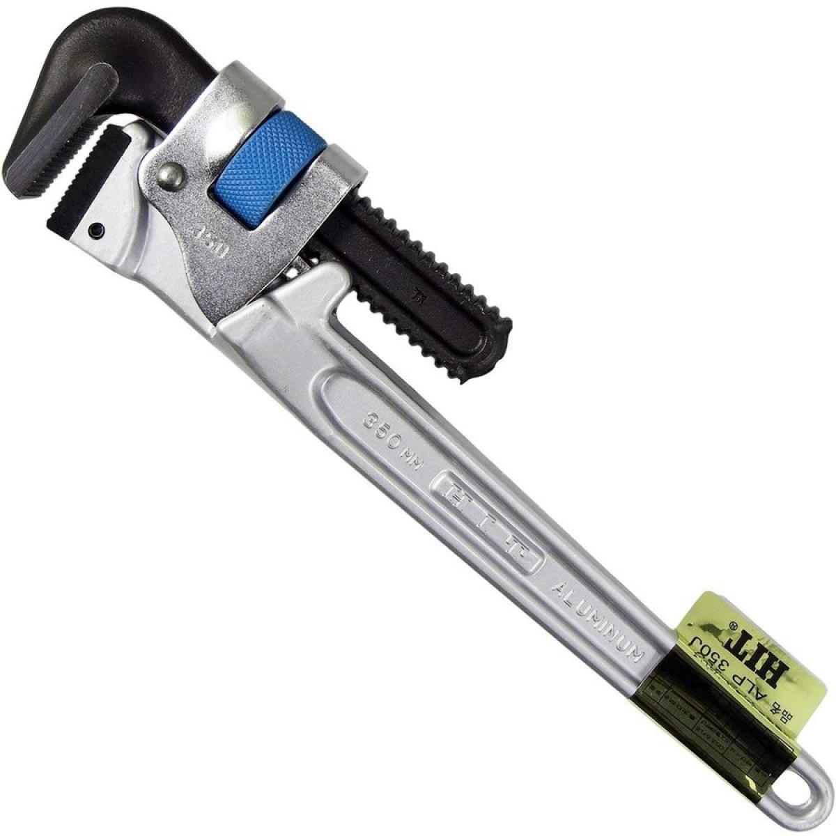 IT 被覆管用ブルーアルミパイプレンチ (J型) 白管兼用型 350mm ALP 350J