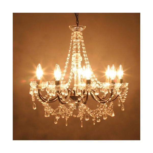 シャンデリア 照明 LED電球対応 9灯 おしゃれ シーリング 天井 吊り下げ レトロ アンティーク調 ゴージャス 豪華 かわいい 軽量