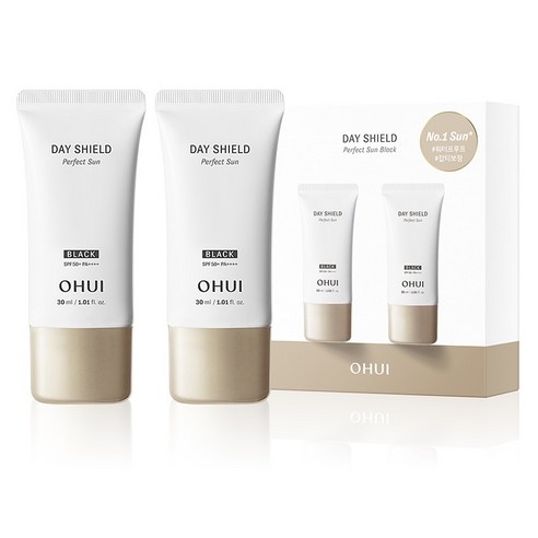 【WiD2】 デイシールド パーフェクト サンクリーム ブラック デュオ SPF50+ PA++++ 30ml x 2個 ・日焼け止め ・UVカット ・エイジングケア ・メイク下地兼用 ・ブラック ・