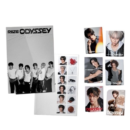 【未開封新品】セット(Photobook 7種) (RIIZE) 1集 ODYSSEY フォトブック(DAL001)