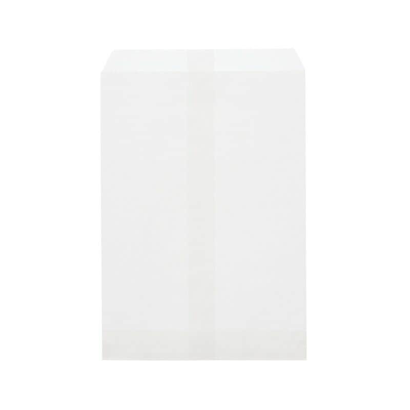 （まとめ買い）シモジマ HEIKO 紙袋 平袋 純白袋 No.4 500枚 幅140x高200mm（+ベロ） 004101400 [x3セット]