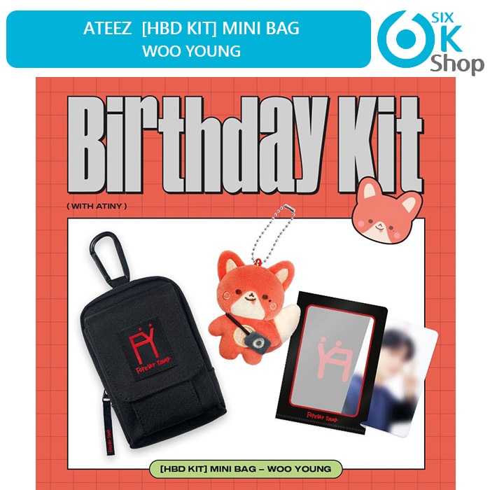 ATEEZ HBD KIT ウヨン ATEEZ HBD KIT MINI BAG - WOO YOUNG 公式グッズ KPOP グッズ