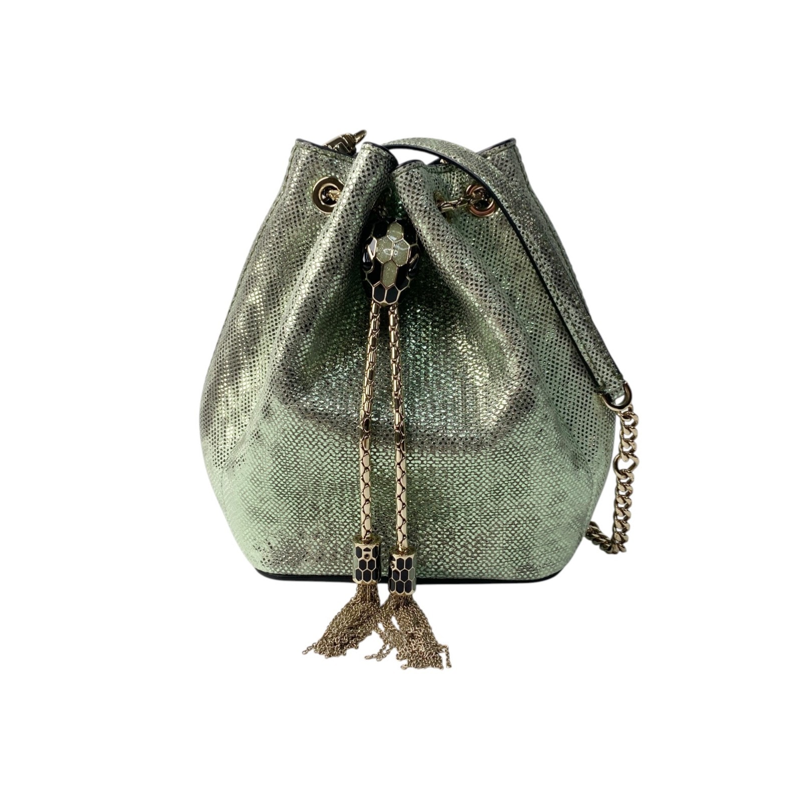 美品 ブルガリ BVLGARI セルペンティ ショルダーバッグ 斜めがけ クロスボディ レディース