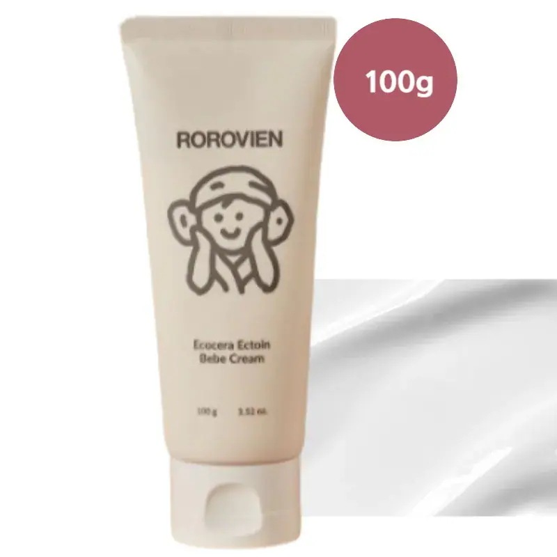 [正規品/ROROVIEN/LAVIENs 自然親和特許成分 赤ちゃんスキンケア] エコセラ エクトイン ベベクリーム 100g /水分保護膜/高保湿/微酸性/自然成分/オーガニック/赤ちゃんの肌ケア