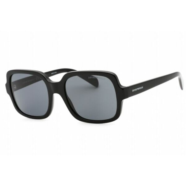 公式サイト ARMANIEA4195 EMPORIO サングラス 501787 55mm Lenses Grey Smoke Frame Black  Sunglasses サングラス 