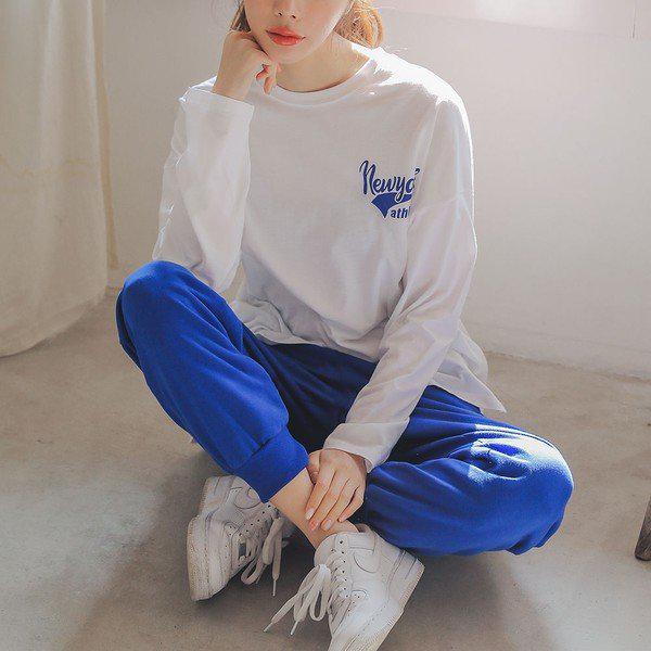 国産フラッグ長袖ツーピーストレーニングイージーウェア上下セット_P313779815