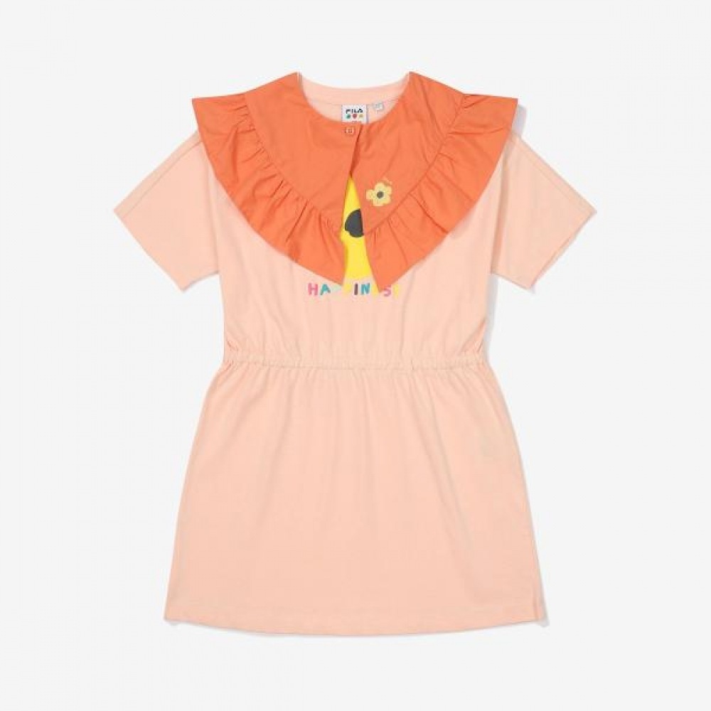 フィラキッズ フィラXススジンハッピーワンピース (FK2OPF2S01F_POR) 6,757円