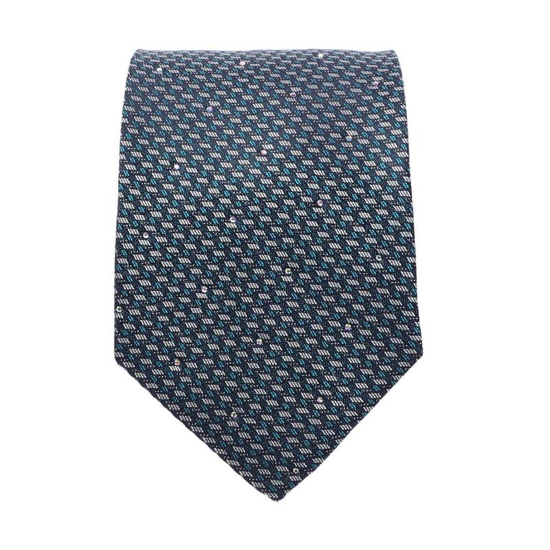 [花婿の母用] マイクロパターンクリスタルネクタイ YJFSF3913MI