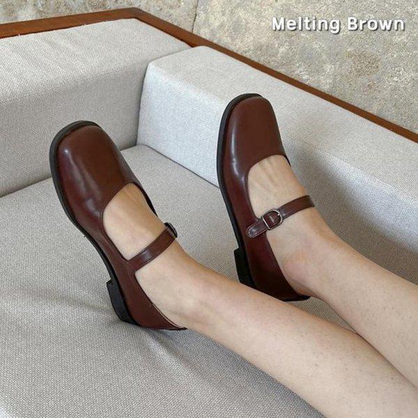 女性の秋ローファーフラットシューズ KR81