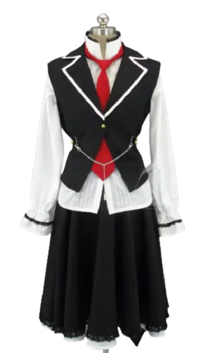ルーミア コスプレ衣装 男女共用 撮影用 ユニフォーム 舞台演出服 クリスマス仮装