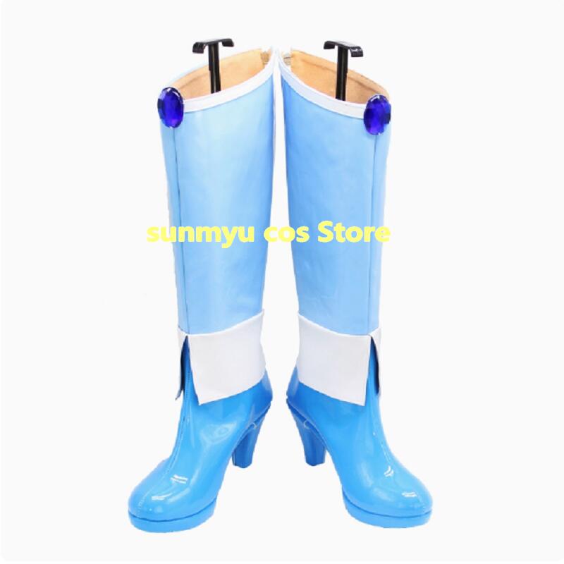 ヒーリングっどプリキュア 沢泉ちゆ キュアフォンテーヌ コスプレ靴 ブーツ