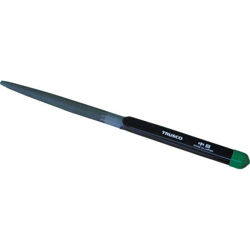 トラスコ中山　組ヤスリ 半丸 中目 全長170 12本組　THA01202