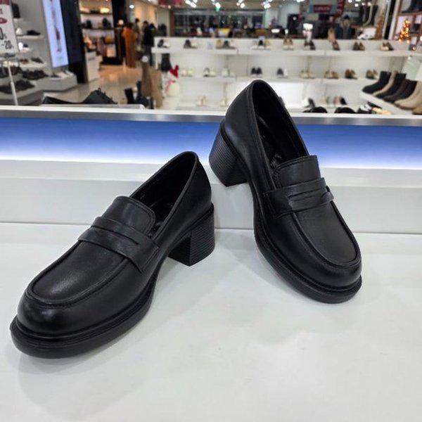 M百貨店オックスフォード6cmチャンキー女性ローファーLCWD43U539 (44030833)