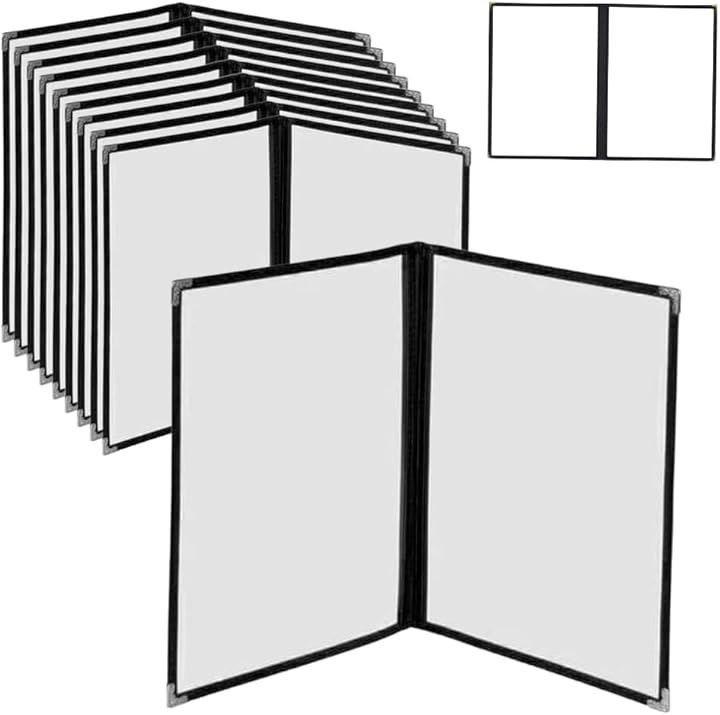 メニューブック メニュー表 メニューカバー メニューファイル A4対応(10冊セット)