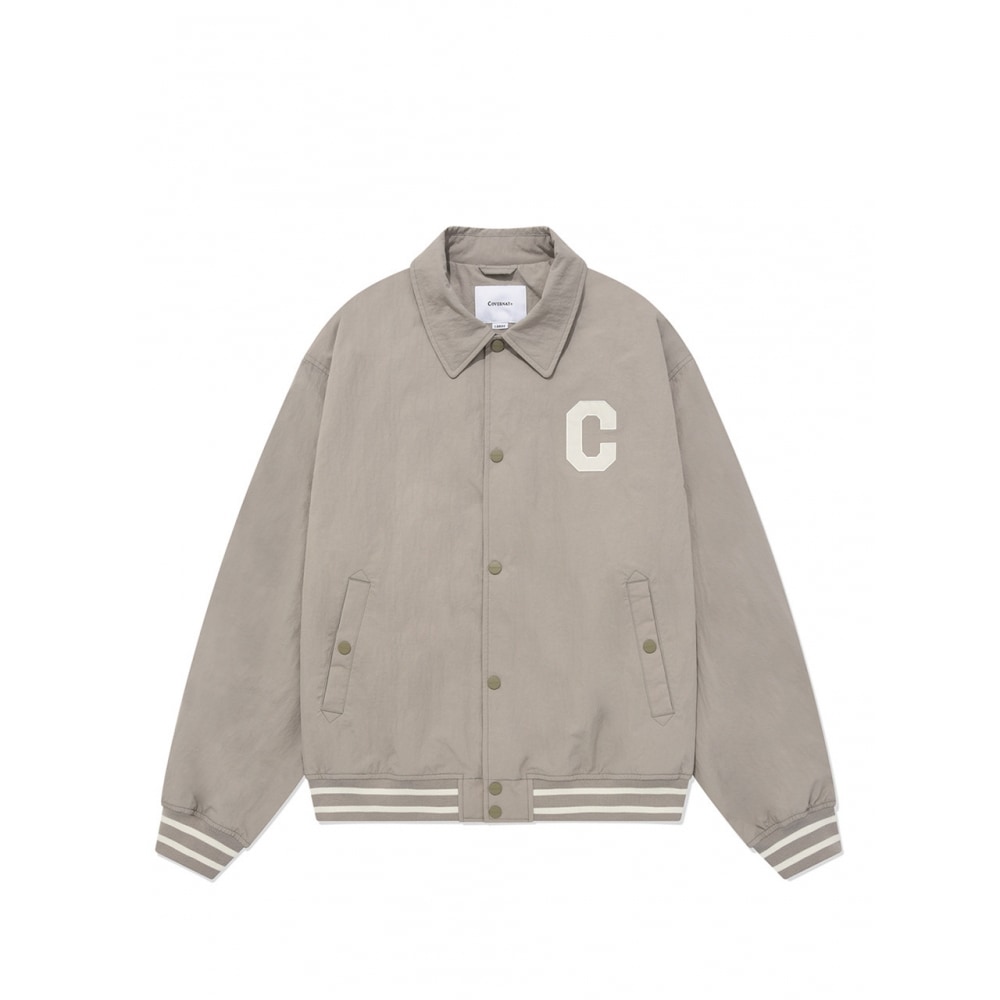 カバーナット 23SS Cロゴカラーバーシティジャケットベージュその他 アウター