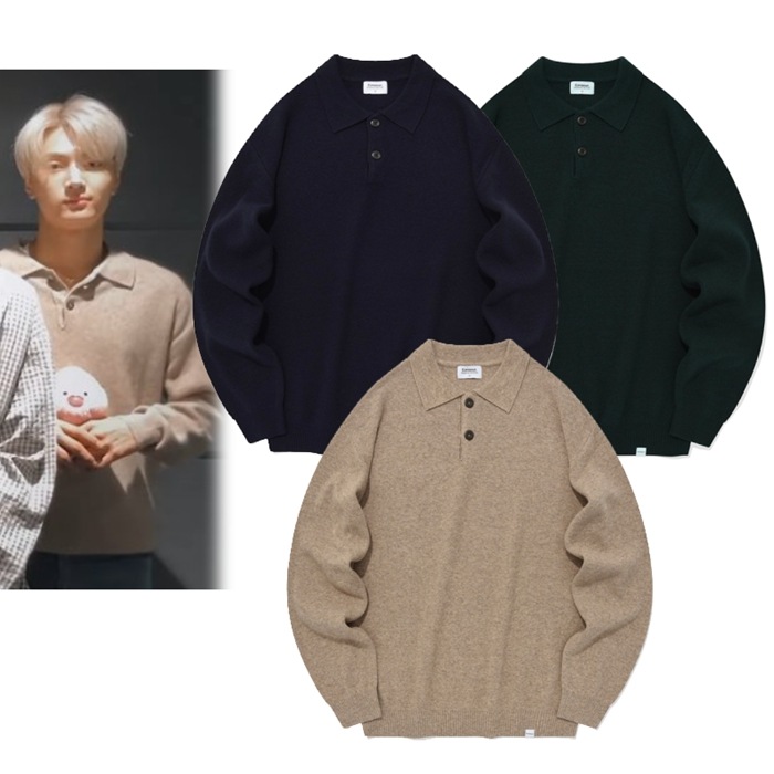 【ENHYPEN着用】 RAMSWOOL COLLAR KNIT