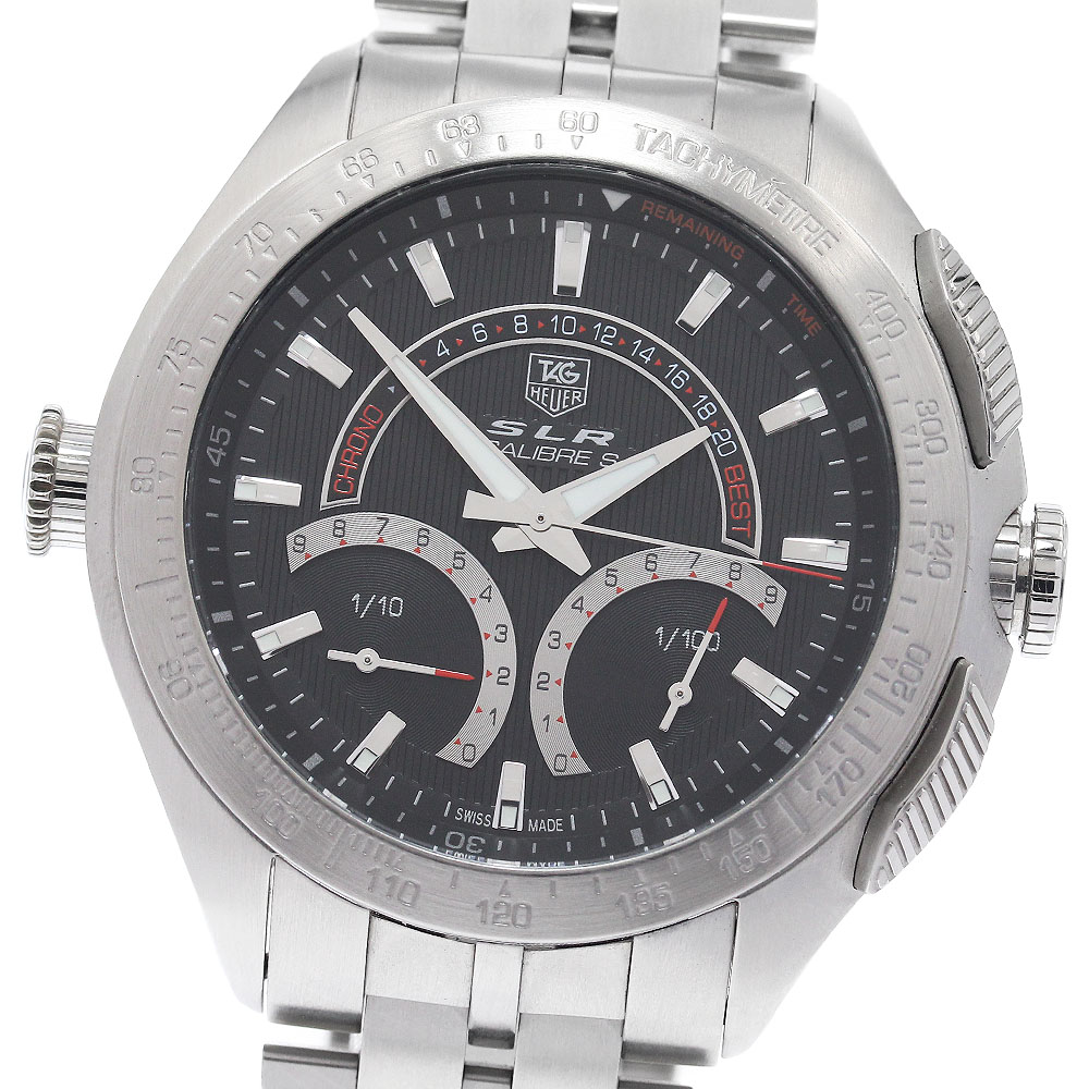 タグホイヤー TAG HEUER CAG7010 SLR キャリバーS メルセデス・ベンツ クロノグラフ クォーツ メンズ _957134【中古】