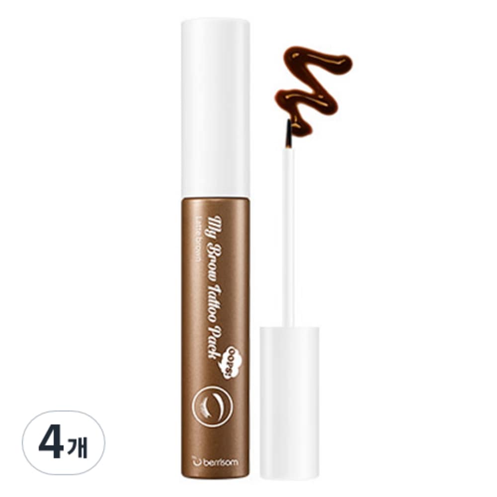 ベリーサム ブロウ タトゥーパック アイブロウ 10gラテブラウン4個