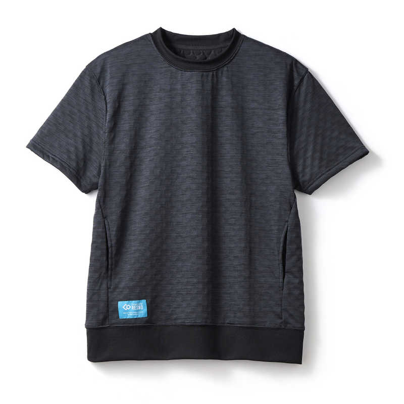 コラントッテ　メンズ シャツ レスノ マグネリカバリーウェアショートスリーブ(Mサイズ/) 杢グレー　AJCJB09M