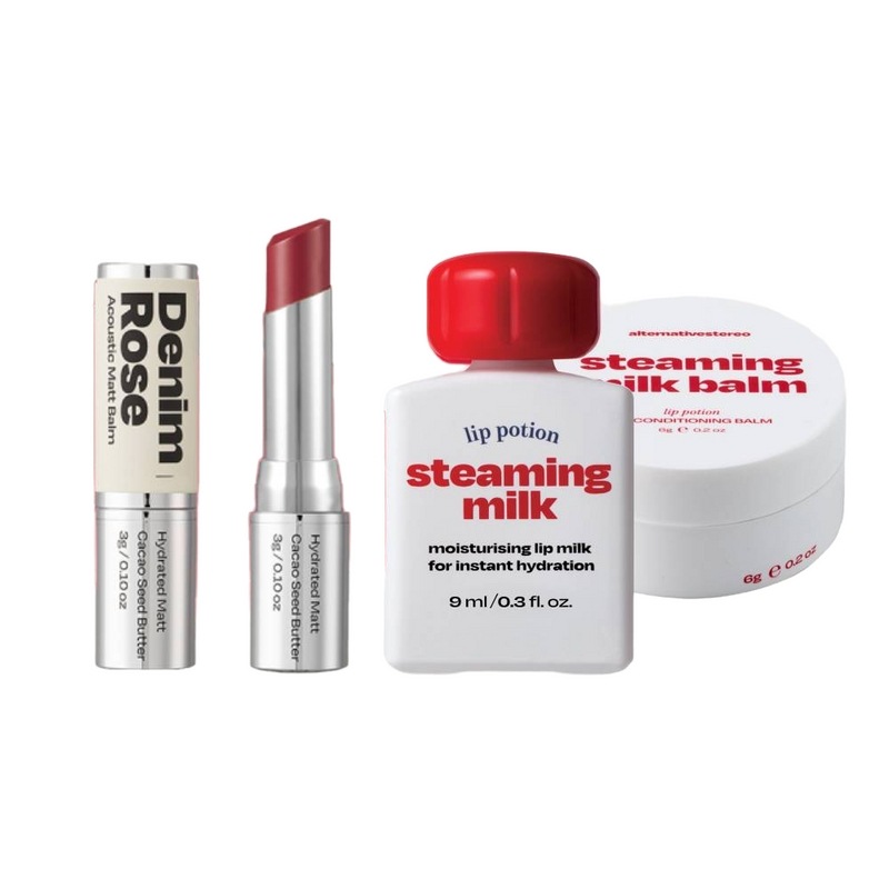 オルタナティブステレオアコースティックマットナイト＆リップポーションスティミングミルク2種SET