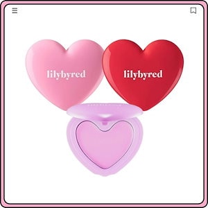 LilyByRed ラブビーム チークバーム ブラシ 3.5g 6Color