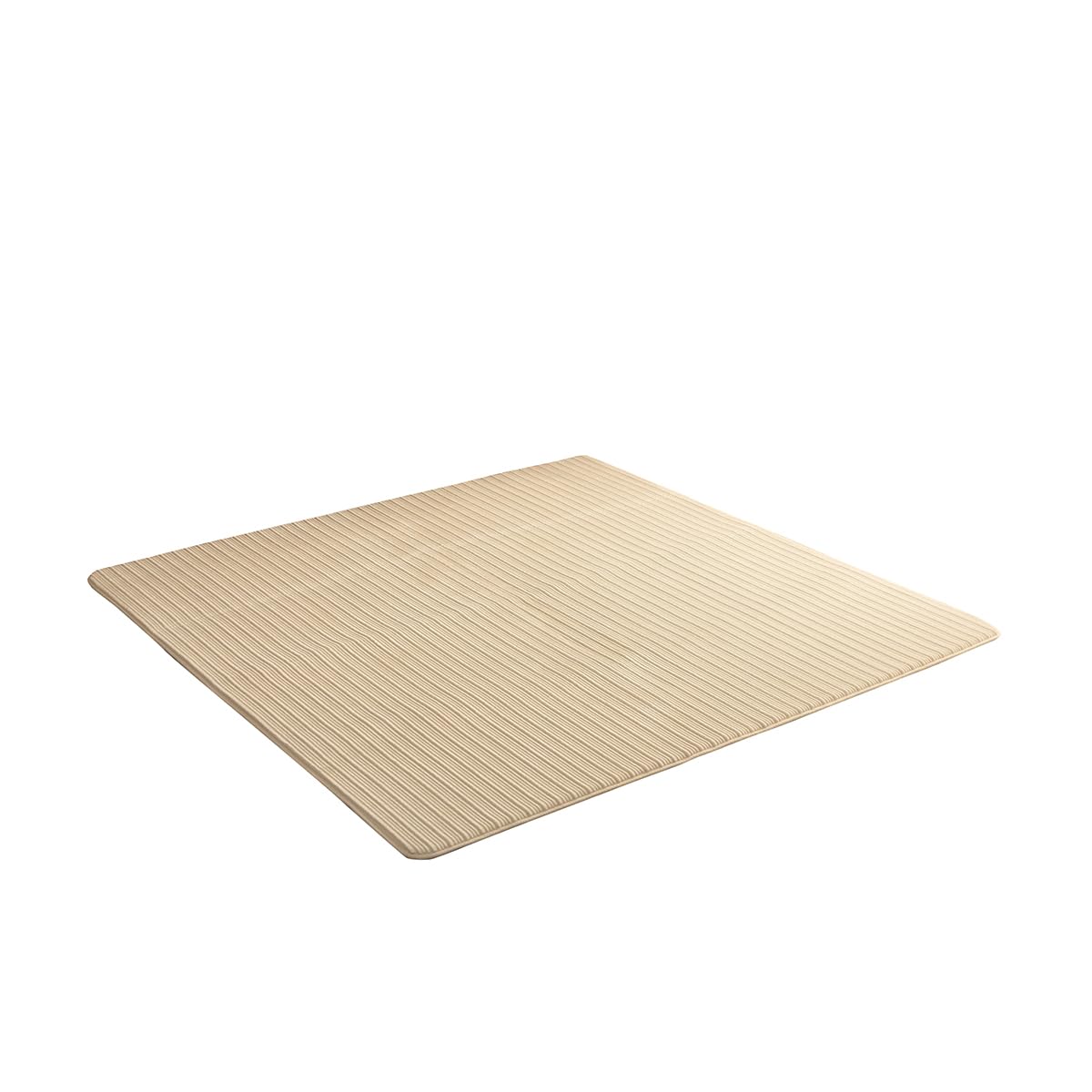 イケヒコ ラグ カーペット マット レミール 約185×185cm アイボリー 正方形 2畳 ボリューム 低反発 オールシーズン #3986599